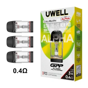 Uwell Caliburn GPP Alpha Pod Cartridge 3ml (3pcs/pack)