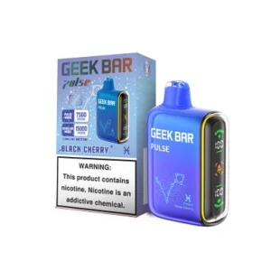 GEEK BAR PULSE 5% NIC 15000 PUFFS VAPE (BLACK CHERRY)