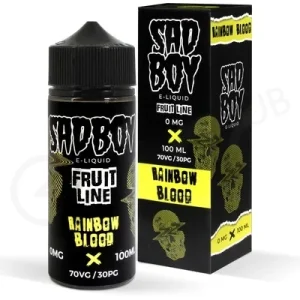 Rainbow Blood Shortfill E-Liquid by Sadboy 100ml