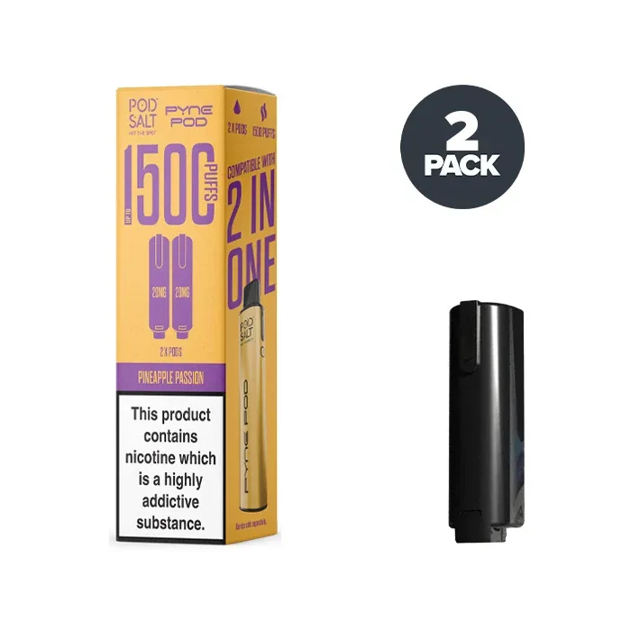 Pineapple Passion Pod Salt Pyne Pod 2in1 Pre-filled Pods
