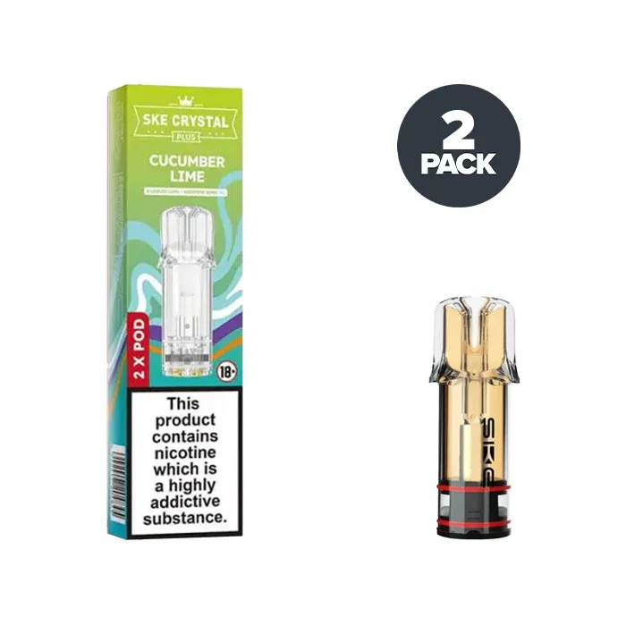 Cucumber Lime SKE Crystal Plus Pre-filled Pods