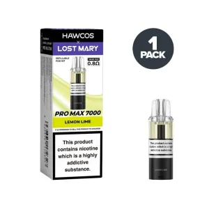 Lemon Lime Hawcos X Lost Mary Pro Max 7000 Prefilled Pods