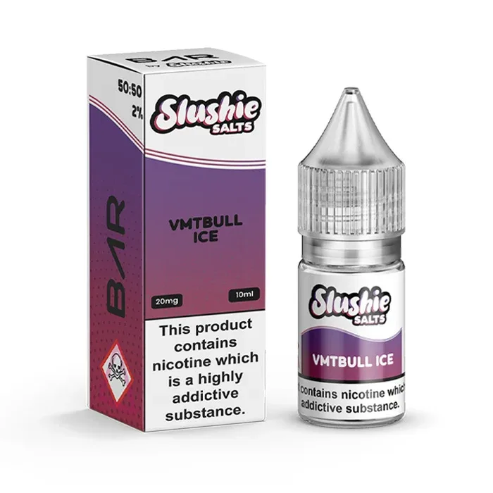 VMTBull Ice Nic Salt E-Liquid by Slushie Salts BAR