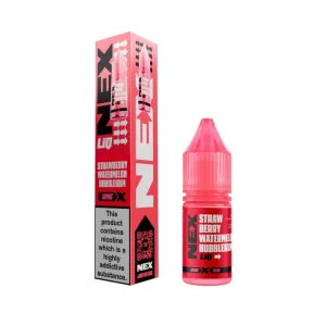 Strawberry Watermelon Bubblegum Nic Salt E-Liquid by NexLiq