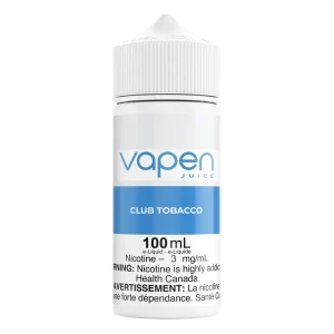 Club Tobacco - Vapen Juice *New Name Same Flavour