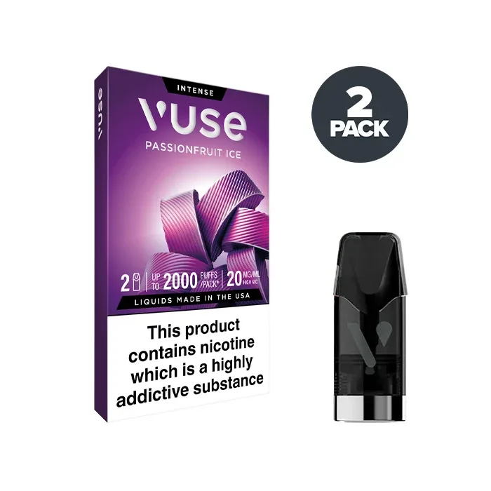 Passionfruit Ice Vuse Intense Pods - Image 2