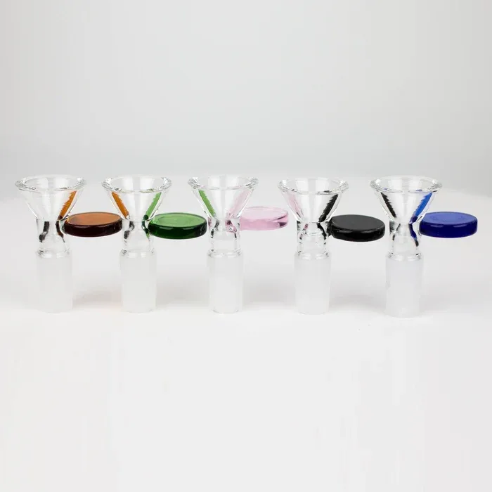 Glass bowl with round handle 14mm & 18mm