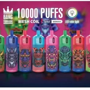 Bang Tornado 10000 Puffs Bulk Buy Rechargeable Disposable Pod