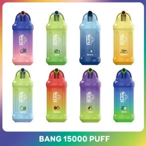 BANG 15000 Puffs Bulk Buy Rechargeable Disposable Vapes Wholesale