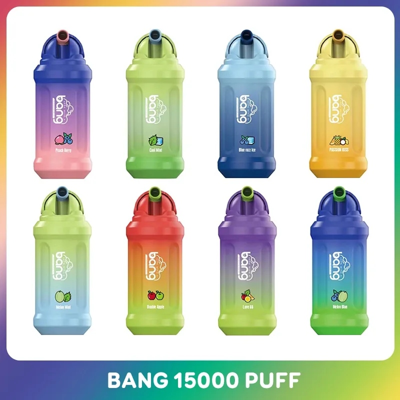 BANG 15000 Puffs Bulk Buy Rechargeable Disposable Vapes Wholesale
