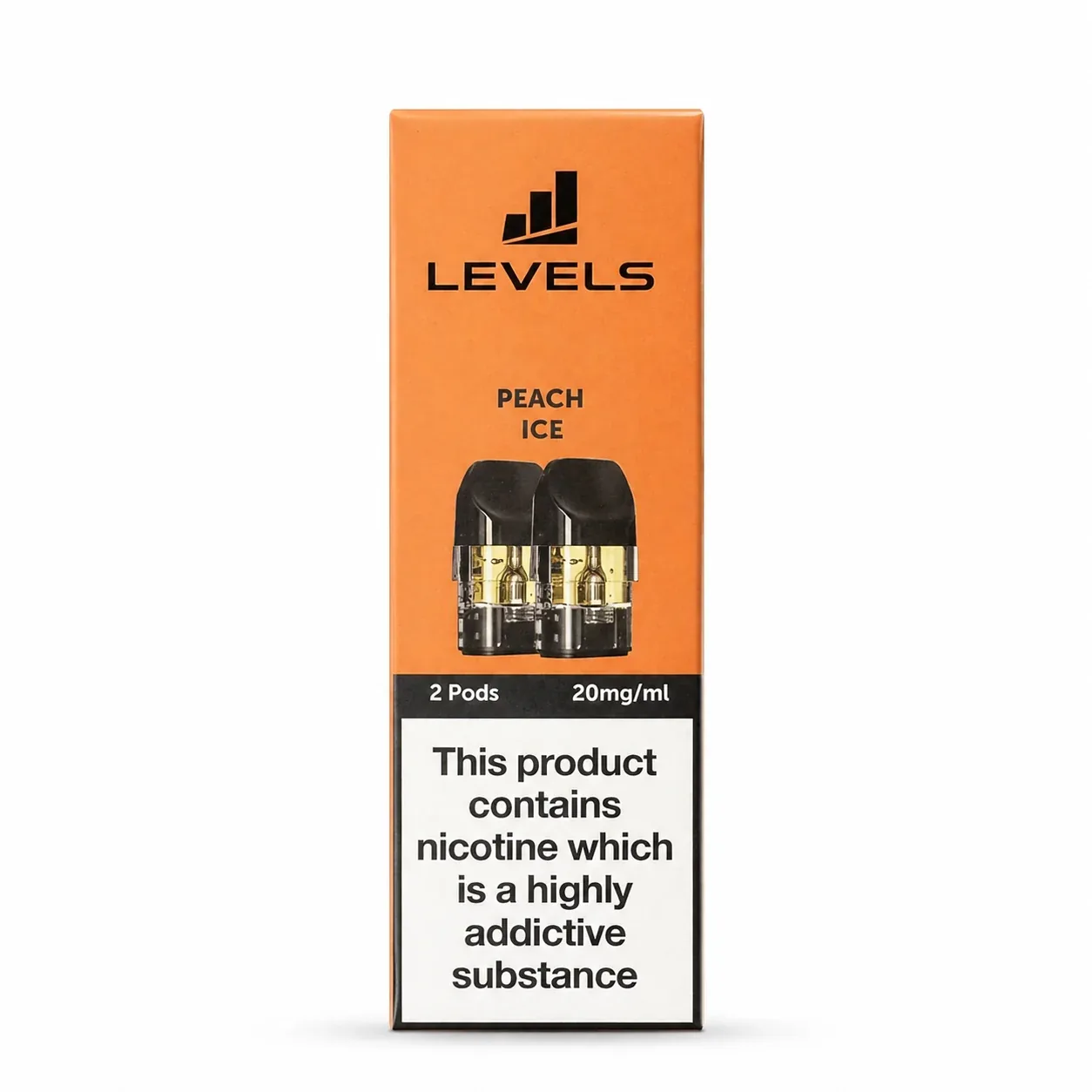 LEVELS Peach Ice Prefilled Pods 2 Pack