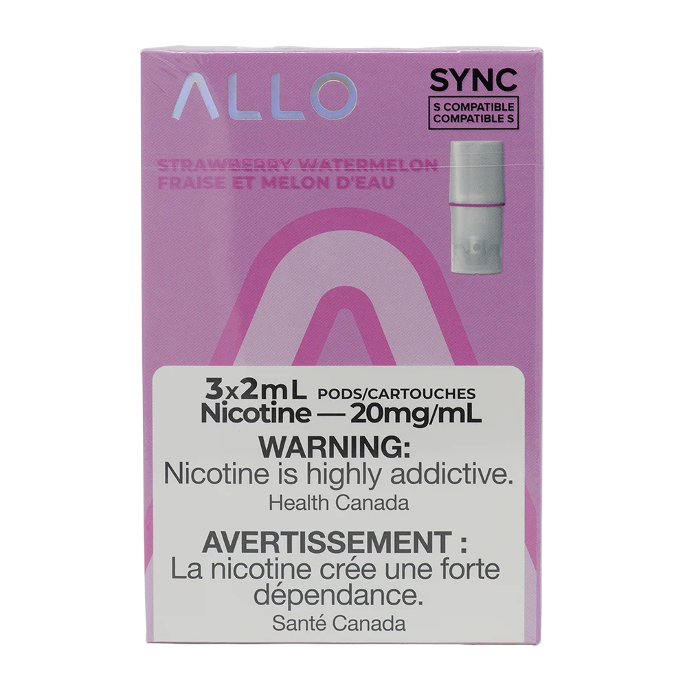 Allo Sync Pod Strawberry Watermelon 20mg 3/Pk