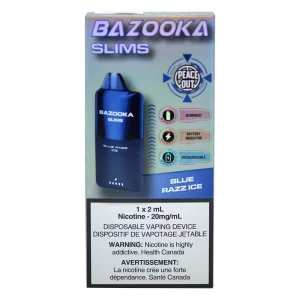 Bazooka Slim Blue Razz Ice 2ml 20mg