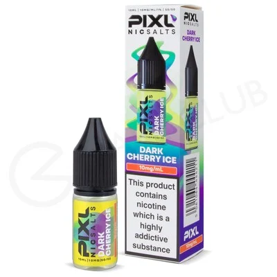 Dark Cherry Ice E-Liquid by Pixl Nic Salts