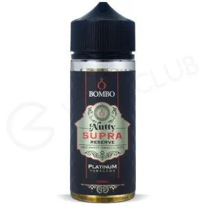 Nutty Supra Reserve Shortfill E-Liquid by Bombo Platinum 100ml
