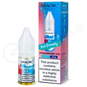 Strawberry Ice Nic Salt E-Liquid by Smok Pod Friendly