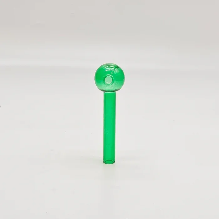 4″ Green Glass Oil Burner Pipe