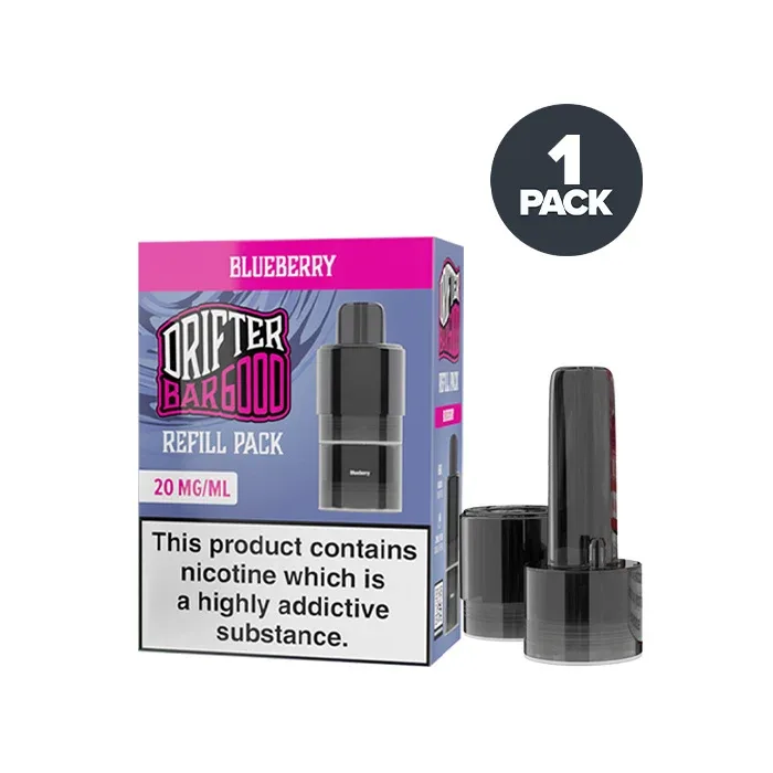 Blueberry Drifter Bar 6000 Pre-filled Pods