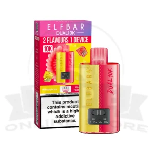 Pineapple Edition Elf Bar Dual 10K Puffs Disposable Pod Kit