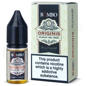 Originis Nic Salt E-Liquid by Bombo Platinum Tobaccos