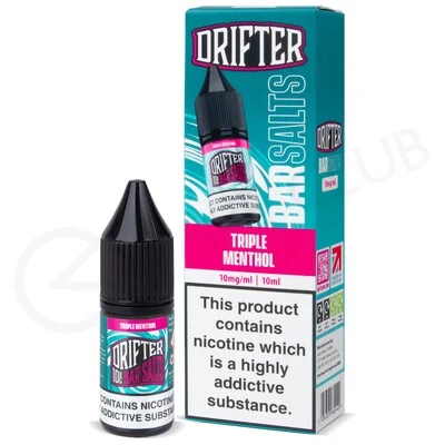 Triple Menthol Nic Salt E-Liquid by Drifter Bar Salts