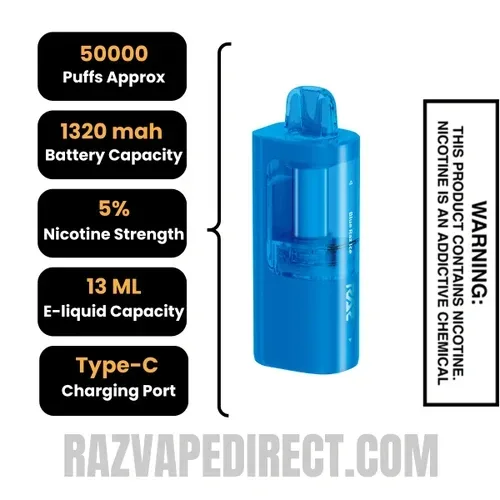 Raz Vue Pod Blue Raz Ice - Raz Vue Pod Blue Raz Ice