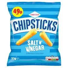 Smiths Chipsticks Salt N' Vinegar 37g