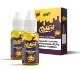The Custard Company - Vanilla Custard 10ml x3