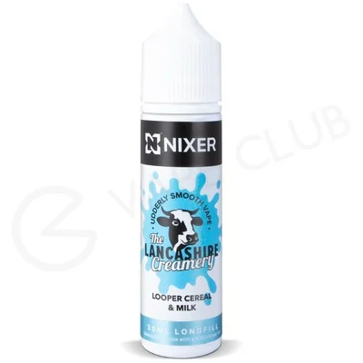 Looper Cereal & Milk Longfill Concentrate by NIxer x The Lancashire Creamery