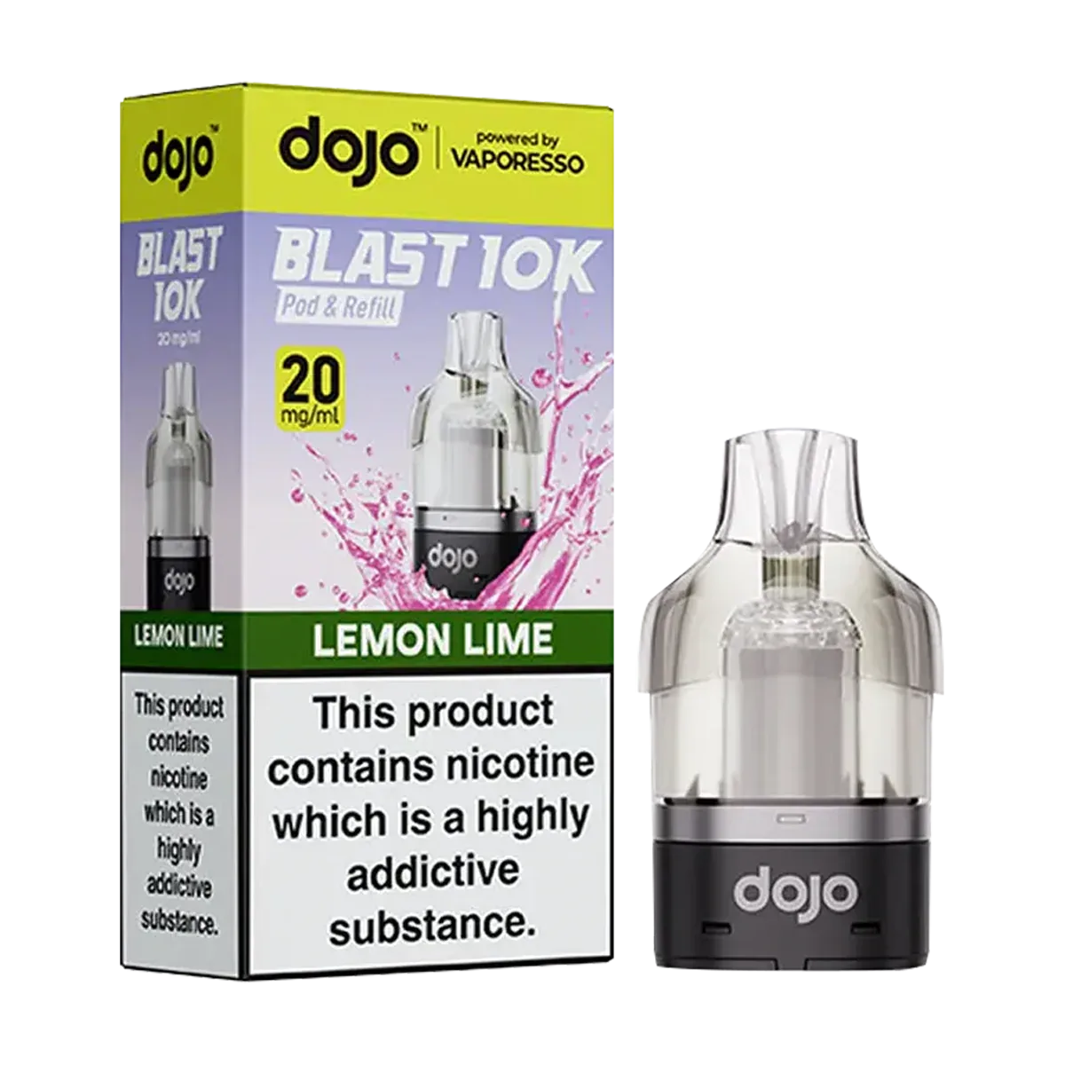 Lemon Sherbert Dojo Blast 10K Refill Pack