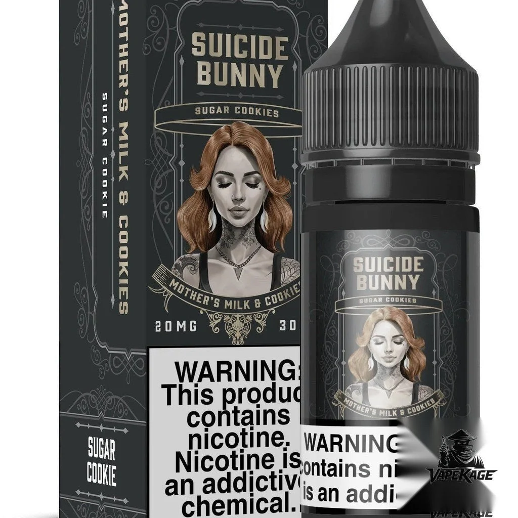 Mother’s Milk & Cookies — Suicide Bunny 30mL Nic Salt