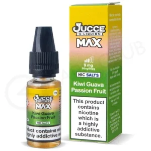 Kiwi Guava Passion Fruit Nic Salt E-Liquid by Jucce Max
