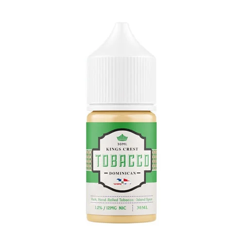 Kings Crest Salts Tobacco Dominican 30mL