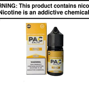 GOLD BY PAC SALTS 30ML