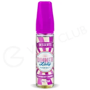Blackberry Crumble Shortfill E-Liquid by Dinner Lady 50ml