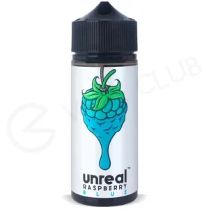 Blue Shortfill E-Liquid by Unreal Raspberry 100ml