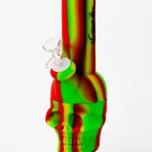 Genie 11" Skull Silicone Water Bong