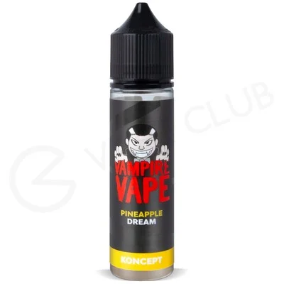 Pineapple Dream Shortfill E-Liquid by Vampire Vape 50ml