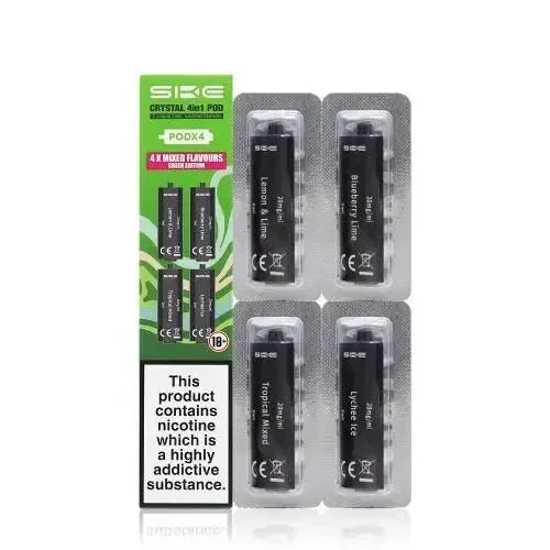 SKE Crystal 4-in-1 2400 Replacement Pods - Image 2