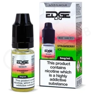 Strawberry Ice Nic Salt E-Liquid by Edge Liq