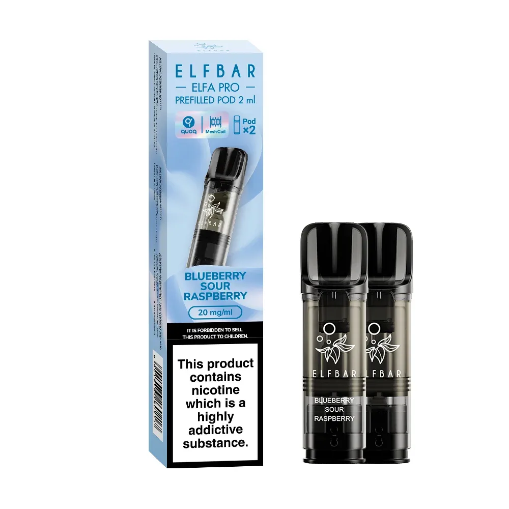 Elfa Pro Pods Twin Pack - Blueberry Sour Raspberry