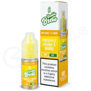 Pineapple Orange Mango Nic Salt E-Liquid by Double Brew
