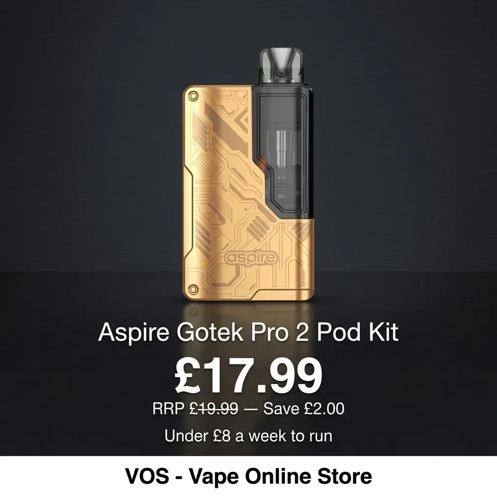 Aspire Gotek Pro 2 Pod Kit - Image 2