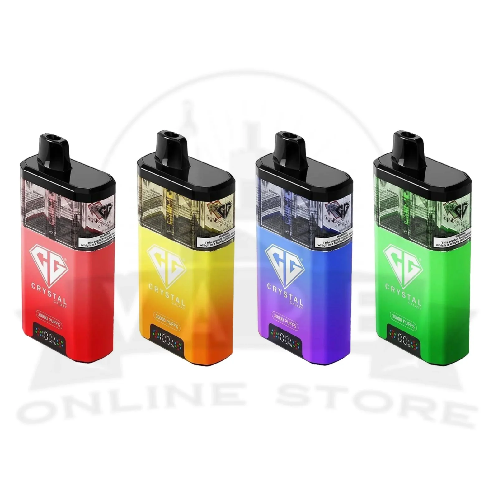 Box Of 5 Crystal Galaxy Focus 2 30000 Puff Vape Kit - Image 2