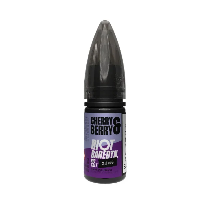 Riot Squad BAR EDTN Cherry & Berry 10ml Nic Salt E-Liquid