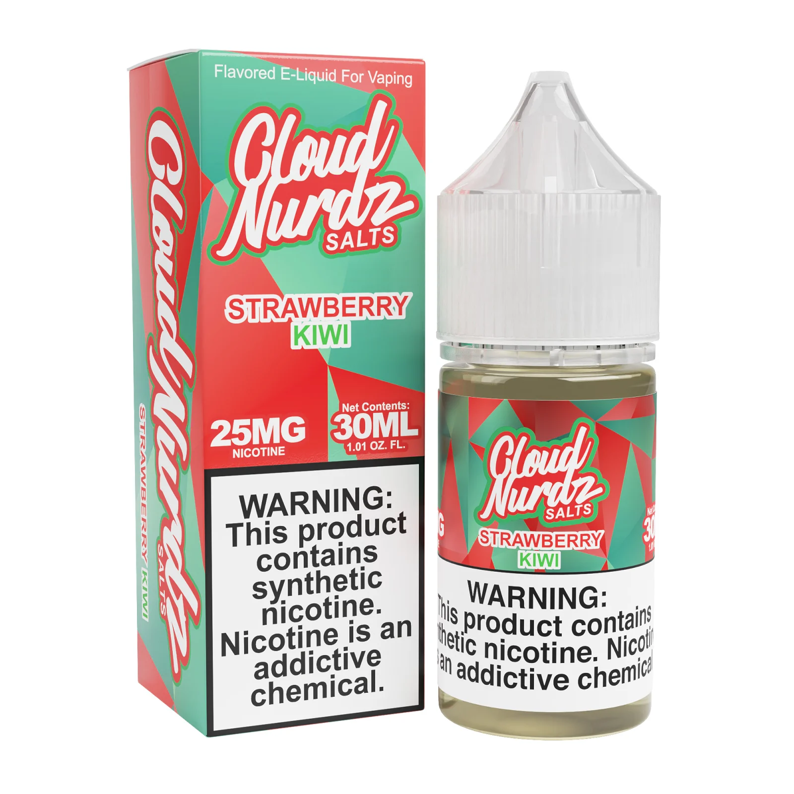 Strawberry Kiwi – Cloud Nurdz Salts – 30mL