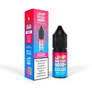 Blue Sour Raspberry Nicotine Salt by JNP Bar Salts 6000+