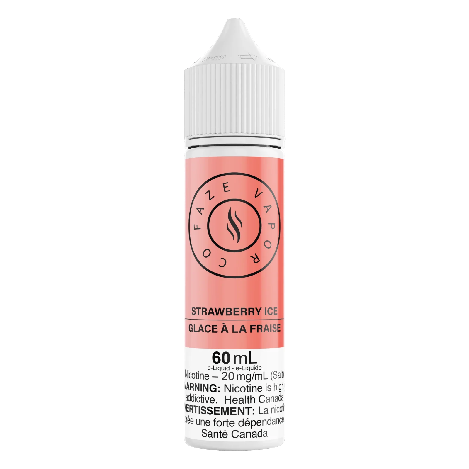 Faze Vapor Co 60mL Salts - Strawberry Ice