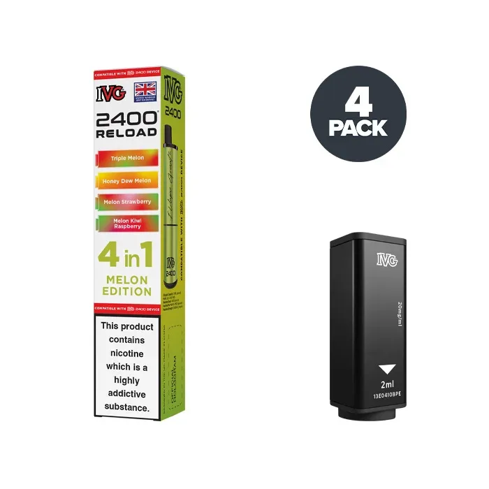 Melon Edition IVG 2400 Reload 4 in 1 Prefilled Pods