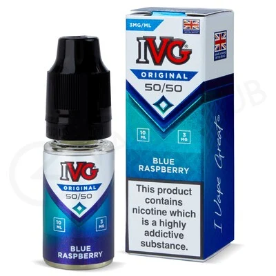 Blue Raspberry E-Liquid by IVG 50/50